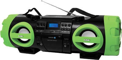Аудиомагнитола BBK BX999BT черный/зеленый 80Вт/ CD/ CDRW/ MP3/ FM(dig)/ USB/ BT