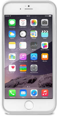 Чехол-бампер для iPhone 6/6S Puro, белый [IPC647BUMPERWHI]