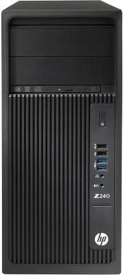 Компьютер HP Z240 MT Xeon E3-1245v5 (3.5)/8Gb/1Tb/SSD8Gb/W10P 64 +W7Pro/Kb+Mouse