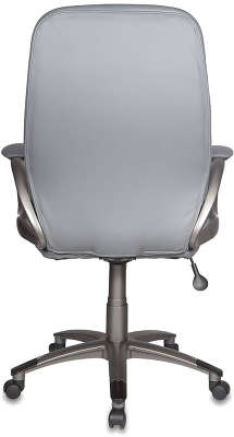 Кресло руководителя Бюрократ T-700DG/OR-17 серый Or-17 искусственная кожа (пластик темно-серый)