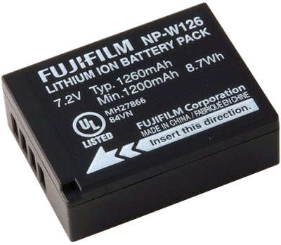 Аккумулятор Fujifilm NP-W126 для камер X-Pro1/X-E1/HS50EXR/HS30EXR
