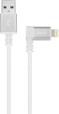 Кабель Moshi 90-degree Lightning to USB, 1.5 м, White [99MO023128]