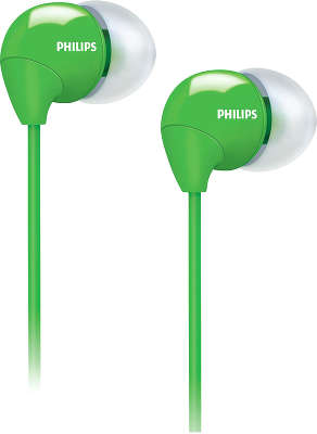 Наушники Philips SHE3590, зелёные