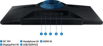 Монитор 27" Samsung S27AG320NI VA FHD HDMI, DP, USB-Hub