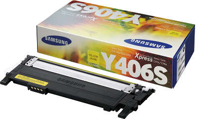Картридж Samsung CLT-Y406S (жёлтый; 1000 стр.)