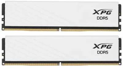 Набор памяти DDR5 DIMM 32Gb DDR6400 ADATA XPG Lancer Blade White (AX5U6400C3216G-DTLABWH)