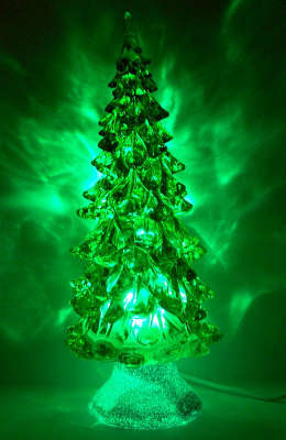 Новогодний сувенир "Ледяная елка с музыкой" ORIENT 339M, питание от USB 29495