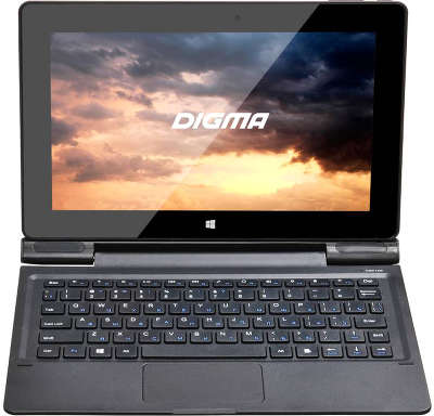 Ноутбук Digma EVE 1800 10.1" IPS Black x5-Z8300/2/32/3G/WiFi/BT/W10