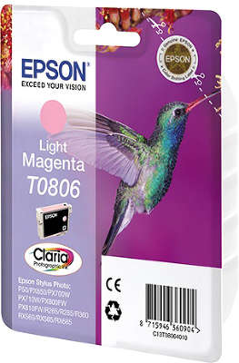 Картридж Epson T080640 светло-пурпурный
