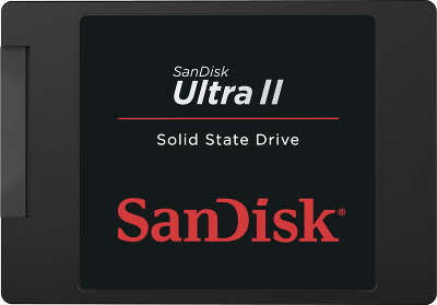 Накопитель SSD 2.5" SATA III 960GB Sandisk Ultra II [SDSSDHII-960G-G25]