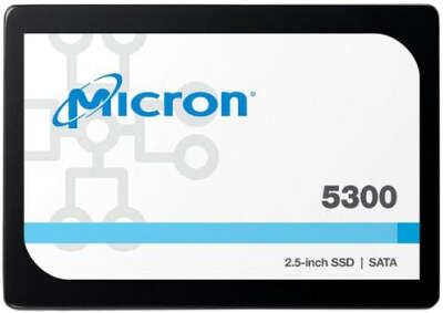 Твердотельный накопитель SATA3 3.84Tb [MTFDDAK3T8TDS-1AW1ZABYYR] (SSD) Micron 5300 PRO