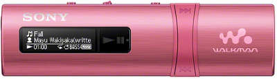 Цифровой аудиоплеер Sony NWZ-B183F 4 Гб, розовый