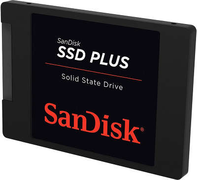 Твердотельный накопитель SSD 2.5" SATA III 120GB SanDisk Plus [SDSSDA-120G-G25]