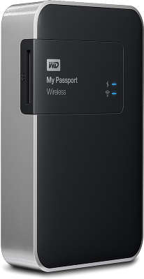 Внешний диск 2000 ГБ WD My Passport Wireless [WDBDAF0020BBK] USB3.0 WIFI