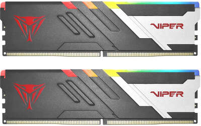 Набор памяти DDR5 DIMM Гб DDR7400 Patriot Memory Viper Venom RGB (PVVR532G740C36K)