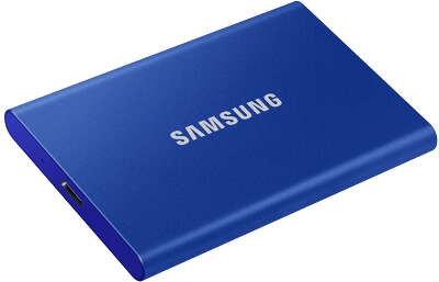 Внешний SSD Samsung 1TB T7 1.8", USB 3.2/Type-C, синий (MU-PC1T0H/WW)
