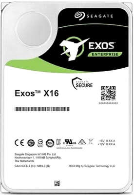 Жесткий диск 10Tb [ST10000NM002G] (HDD) Seagate Exos X16, 256Mb