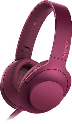 Наушники Sony MDR-100AAP, розовые