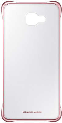 Чехол-накладка Samsung для Samsung Galaxy A7 Clear Cover, розовый (EF-QA710CZEGRU)