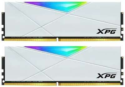 Набор памяти DDR4 UDIMM 2x16Gb DDR3600 ADATA XPG Spectrix D50 RGB White (AX4U360016G18I-DW50)