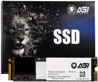 Твердотельный накопитель NVMe 512Gb [AGI512GIMAI218] (SSD) AGI AI218