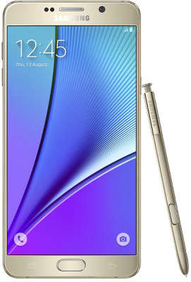 Смартфон Samsung SM-N920 Galaxy Note 5 64Gb, ослепительная платина