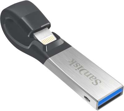 Модуль памяти SanDisk iXpand USB3.0/Lightning 128 ГБ [SDIX30C-128G-GN6NE]