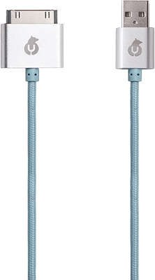 Кабель uBear USB to 30-pin, 1.0 м, Blue [DC02LB01-I4]