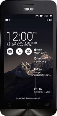 Смартфон ASUS Zenfone C ZC451CG 8Gb ОЗУ 1Gb, Black (ZC451CG-1A144RU)
