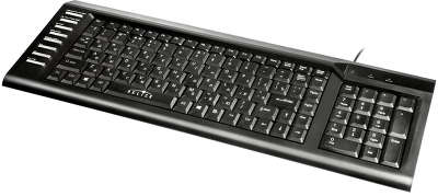 Клавиатура USB Oklick 350M Multimedia, чёрная
