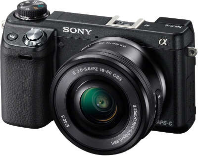 Цифровая фотокамера Sony NEX-6L Black Kit (E16-50 мм)