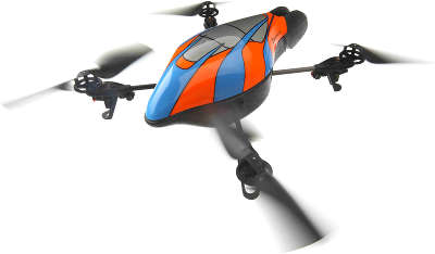 Робот-вертолет Parrot AR Drone 1.0, синий [PF720022AM]