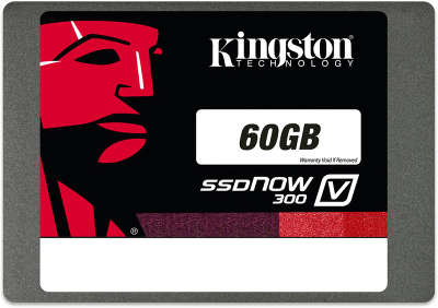 Накопитель SSD 2.5" SATA III 60GB Kingston V300 [SV300S37A/60G]
