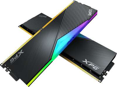 Набор памяти DDR5 DIMM 2x16Gb DDR5600 ADATA XPG Lancer RGB (AX5U5600C3632G-DCLARBK)