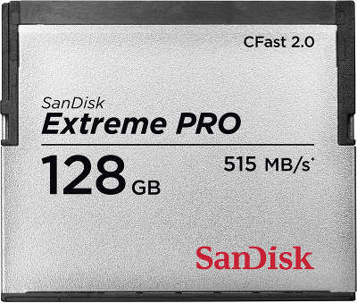 Карта памяти 128 Гб CFAST2.0 SanDisk Extreme Pro 515Mb/s [SDCFSP-128G-G46B]