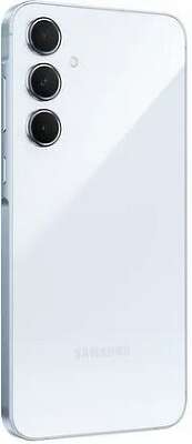 Смартфон Samsung Galaxy A55 5G, Exynos 1480, 8Gb RAM, 128Gb, голубой (SM-A556ELBASKZ)