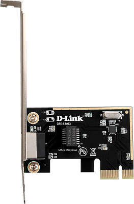 Сетевая карта D-link DFE-530TX, 1xRJ-45, 10/100, PCI-E (OEM)