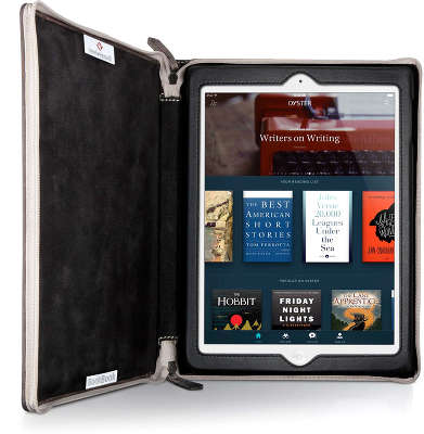 Кожаный чехол Twelve South BookBook для iPad Pro/Air/Air 2, коричневый [12-1401]