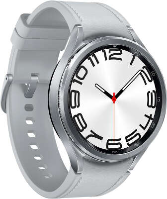 Умные часы Samsung Galaxy Watch 6 Classic 47 мм, серебристый (SM-R960NZSACIS)