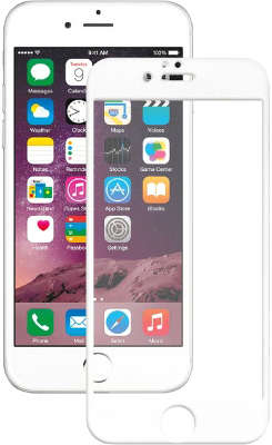 Защитное стекло uBear 3D Full Cover Premium White для iPhone 7 [GL06WH03-I7]