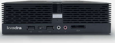Компьютер Неттоп Kvadra D20 i3 10100 3.6 ГГц/8/256 SSD/WF/BT/без ОС,черный