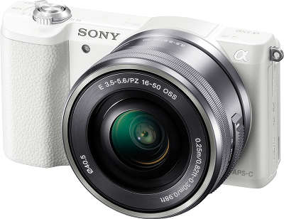 Цифровая фотокамера Sony Alpha 5100L Kit (16-50 мм) White