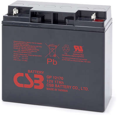 Батарея аккумуляторная для ИБП CSB GP12170 12V 17Ah