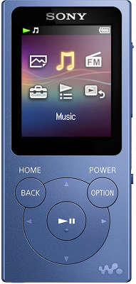 Цифровой аудиоплеер Sony NW-E394 8 Гб, синий