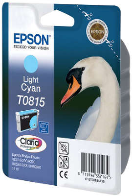 Картридж Epson T081540,T11154 (светло-голубой, повышенной ёмкости)