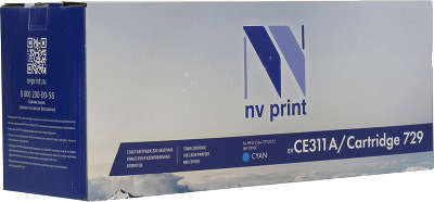Картридж NV Print CE311A/Canon 729 Cyan (1000 стр.)