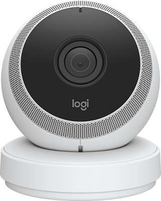 WEB-камера Logitech Circle Portable Home Connection Camera - White (961-000401)