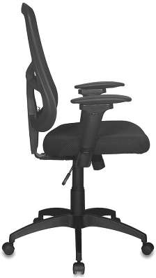Кресло руководителя Бюрократ CH-888 спинка сетка черный Z1 сиденье черный TW-11