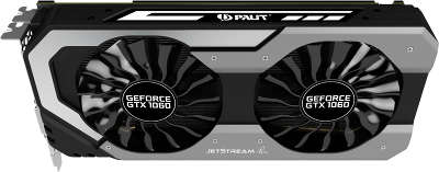 Видеокарта Palit PCI-E PA-GTX1060 JETSTREAM 6G nVidia GeForce GTX 1060 6144Mb GDDR5