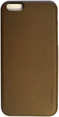 Чехол-накладка для iPhone 6/6S Modena, под кожу, коричневый